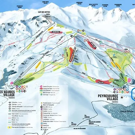 6 Personnes Avec Piscine A Peyragudes - Fr-1-695-67 Διαμέρισμα *